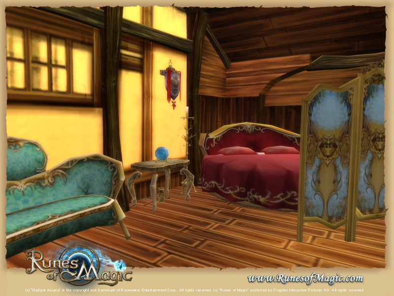 Illustration for article titled Runes Of Magic's Palatial Housing In Action